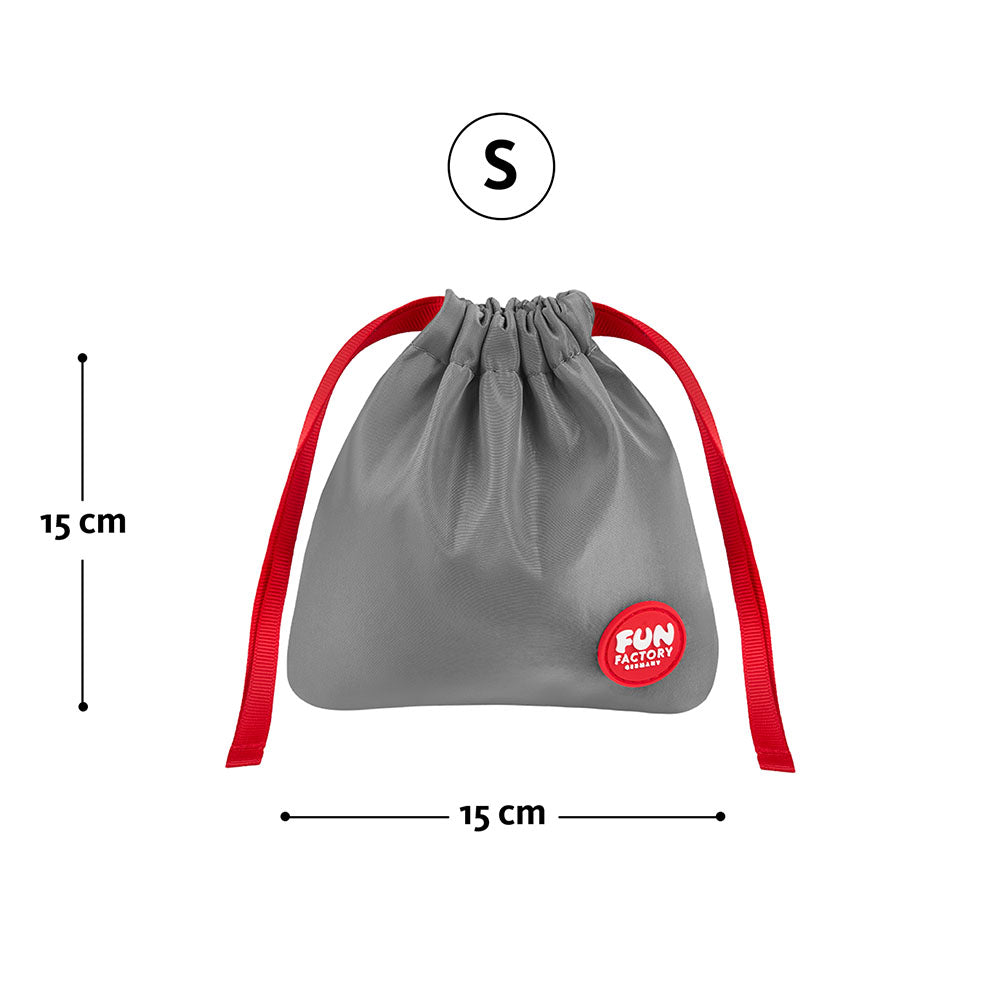Fun Factory TOYBAG S - Dark Grey Small Toy Storage Bag - Take A Peek