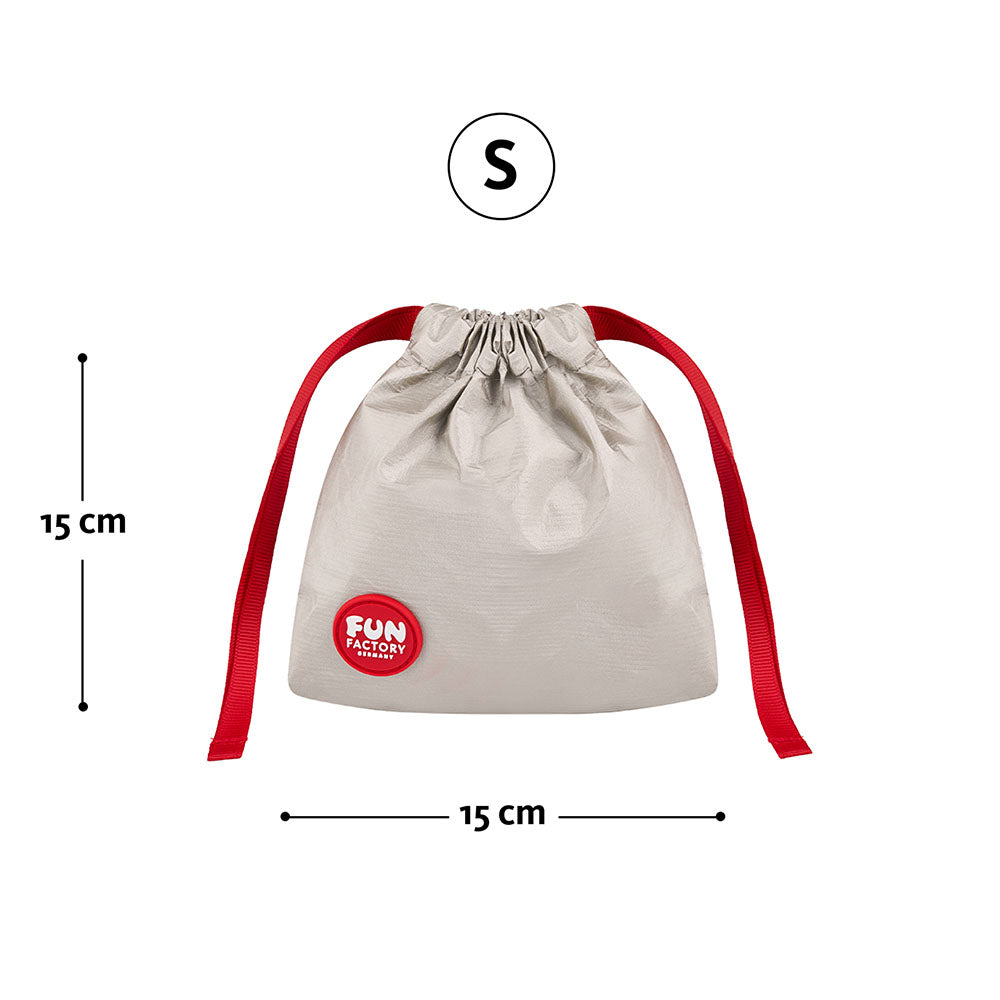 Fun Factory TOYBAG S - Gold Medium Toy Storage Bag - Take A Peek