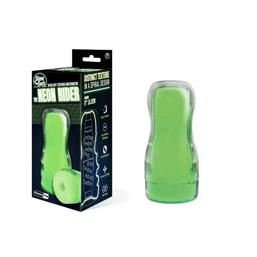 The Neon Rider - Glow in Dark 15.2 cm Stroker - Take A Peek