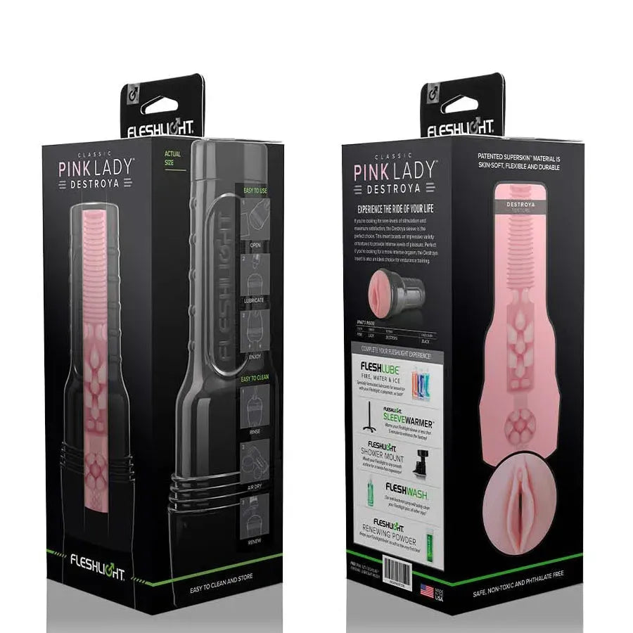 Fleshlight Pink Lady Destroya - Take A Peek