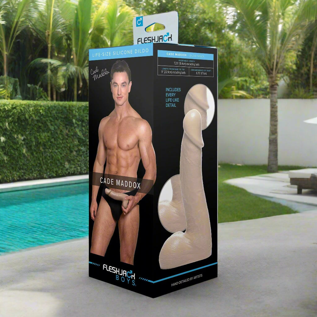 Fleshjack Boys Cade Maddox Dildo - Take A Peek