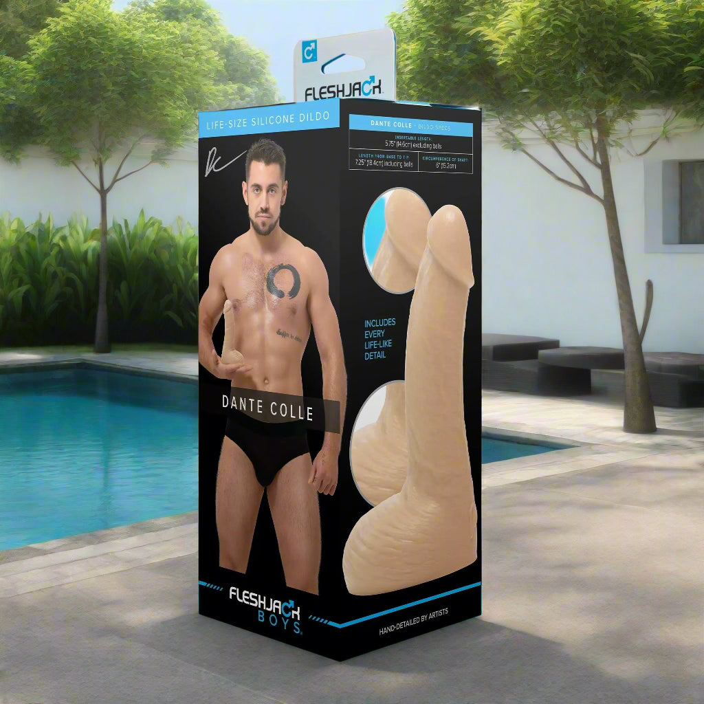 Fleshjack Boys Dante Colle Dildo - Take A Peek