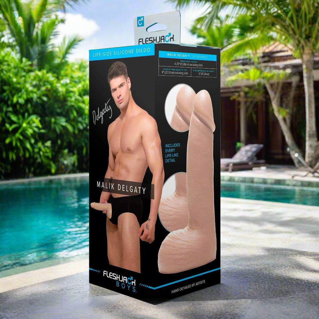 Fleshjack Boys Malik Delgaty Dildo - Take A Peek