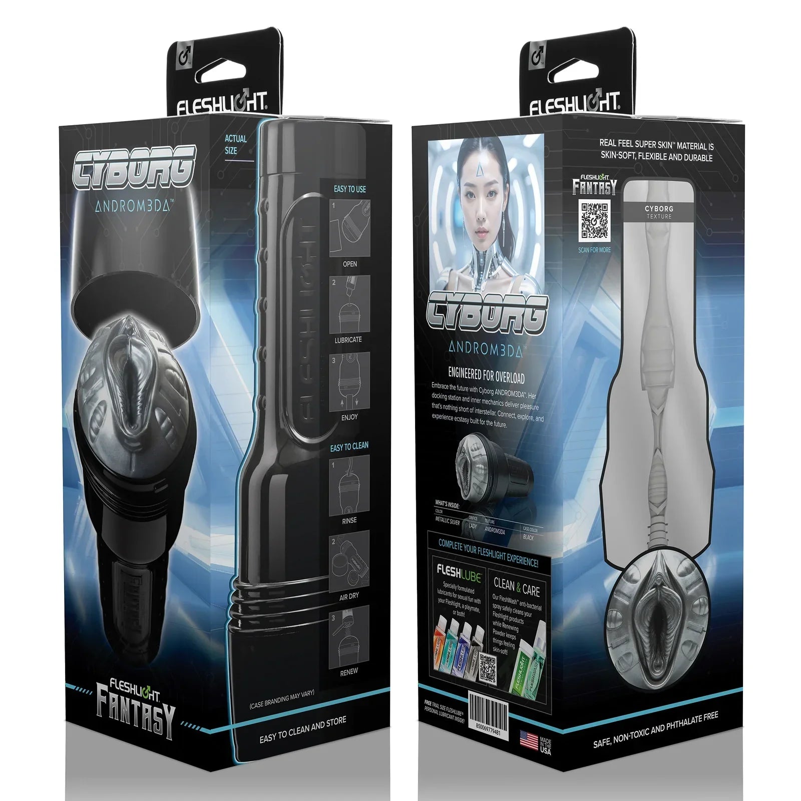 Fleshlight Fantasy Cyborg ANDROM3DA - Take A Peek