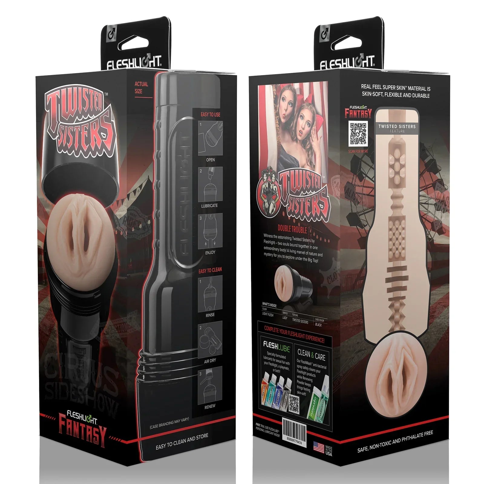 Fleshlight Fantasy Twisted Sisters - Take A Peek
