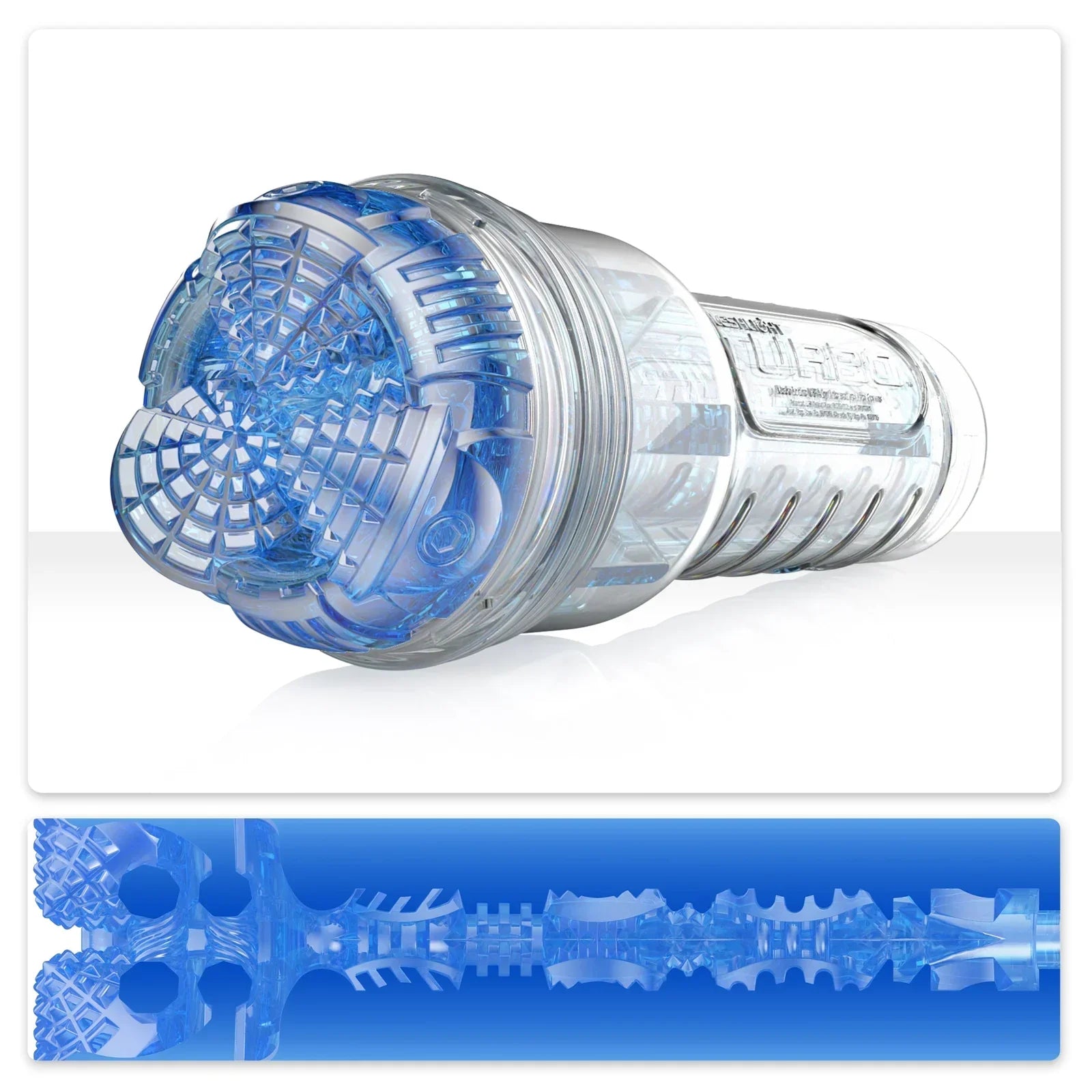 Fleshlight Turbo Core - Blue Ice - Take A Peek