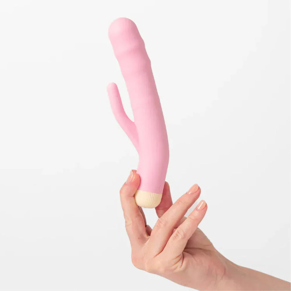 Girls Get Off - DeeDee - 19 cm USB Rechargeable Thrusting Rabbit Vibrator - Take A Peek