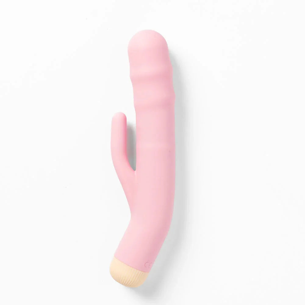 Girls Get Off - DeeDee - 19 cm USB Rechargeable Thrusting Rabbit Vibrator - Take A Peek