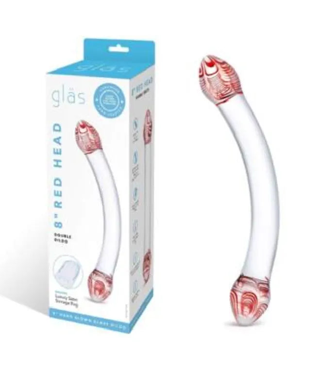 Red Head Double Dildo - Take A Peek