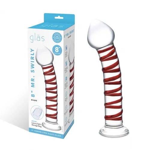 8" Mr. Swirly Dildo - Take A Peek