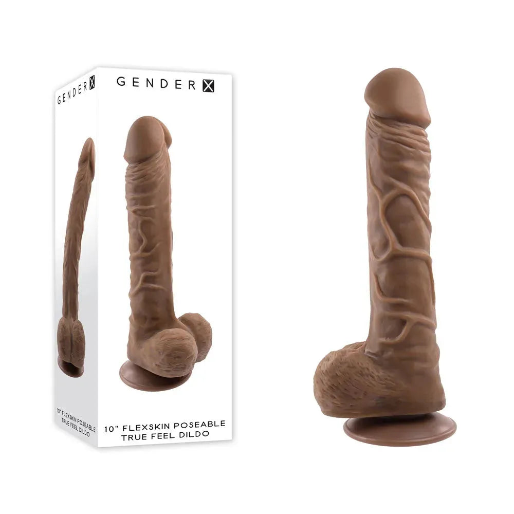 Gender X 10'' FLEXSKIN POSEABLE TRUE FEEL - Dark - Take A Peek