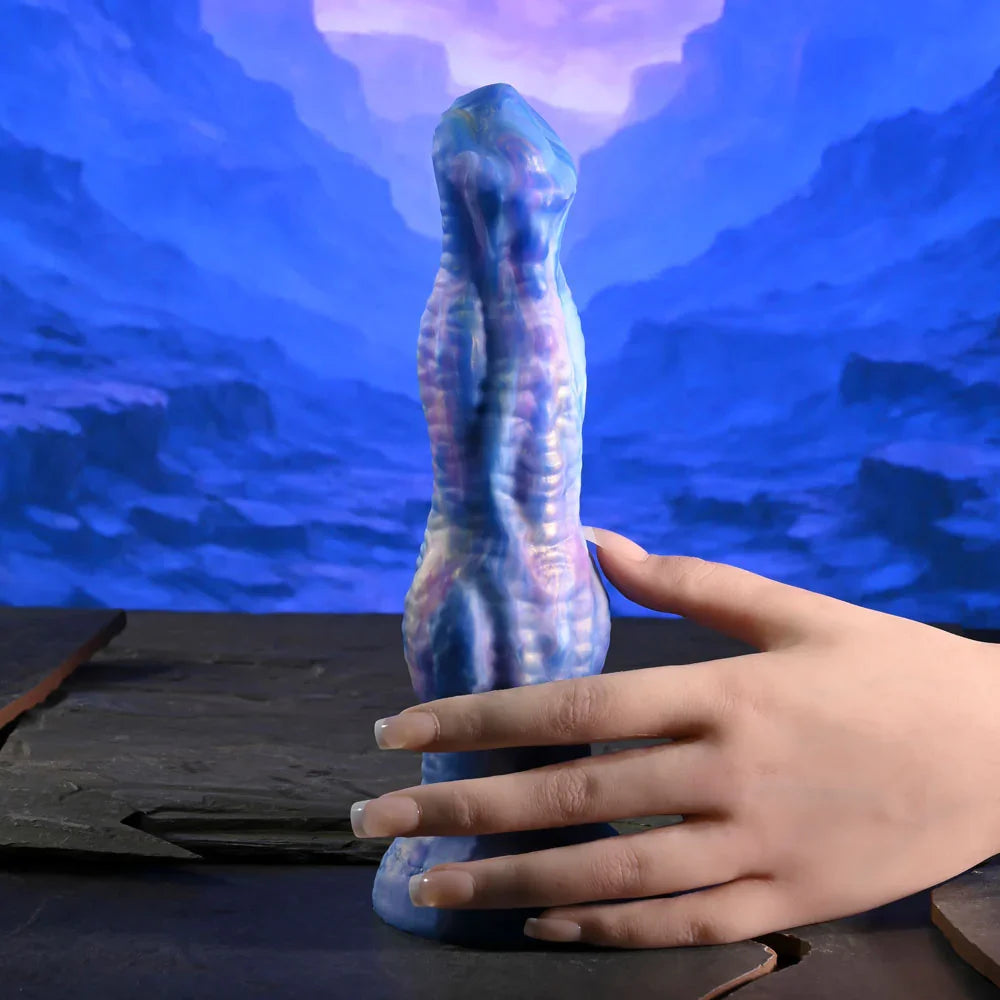 Gender X WILDEST DREAMS - USB Rechargeable Vibrating and Thrusting Fantasy Dildo with Wireless Remote - Take A Peek