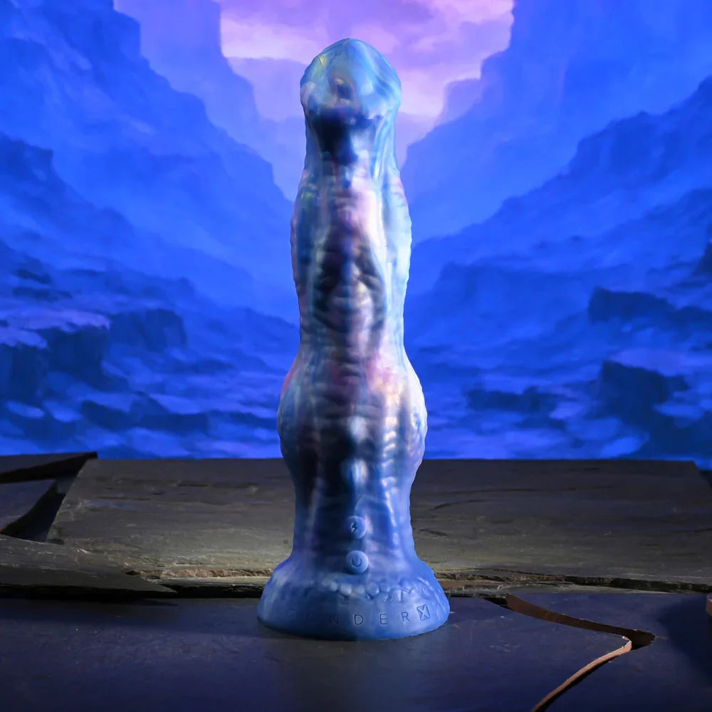 Gender X WILDEST DREAMS - USB Rechargeable Vibrating and Thrusting Fantasy Dildo with Wireless Remote - Take A Peek
