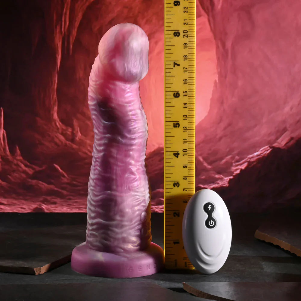 Gender X WHIMSICAL - USB Rechargeable Vibrating Fantasy Dildo with Wireless Remote - Take A Peek