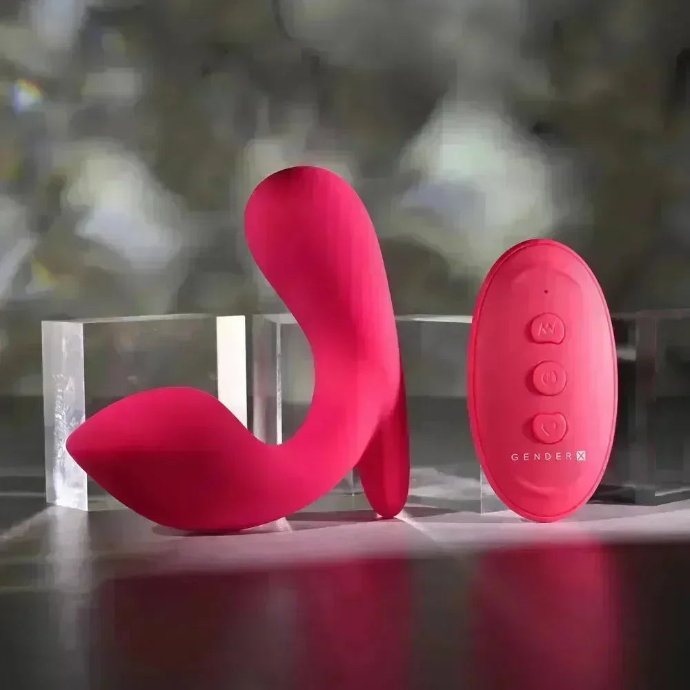 Gender X ALL ABOUT THE BASS - USB Rechargeable Wearable Vibrator with Wireless Remote - Take A Peek