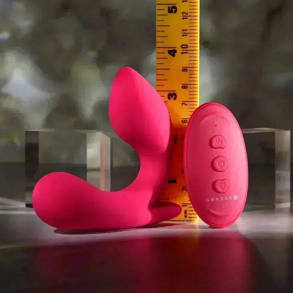 Gender X ALL ABOUT THE BASS - USB Rechargeable Wearable Vibrator with Wireless Remote - Take A Peek