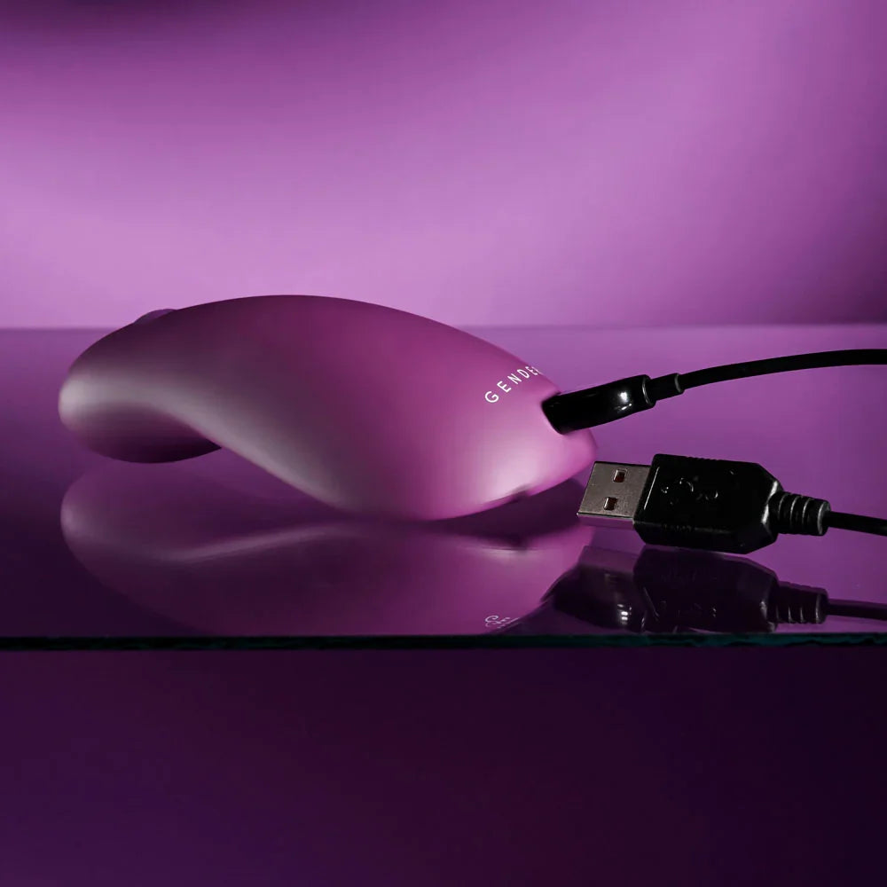 Gender X BJ BUDDY - Purple USB Rechargeable Vibrating Unisex Stimulator