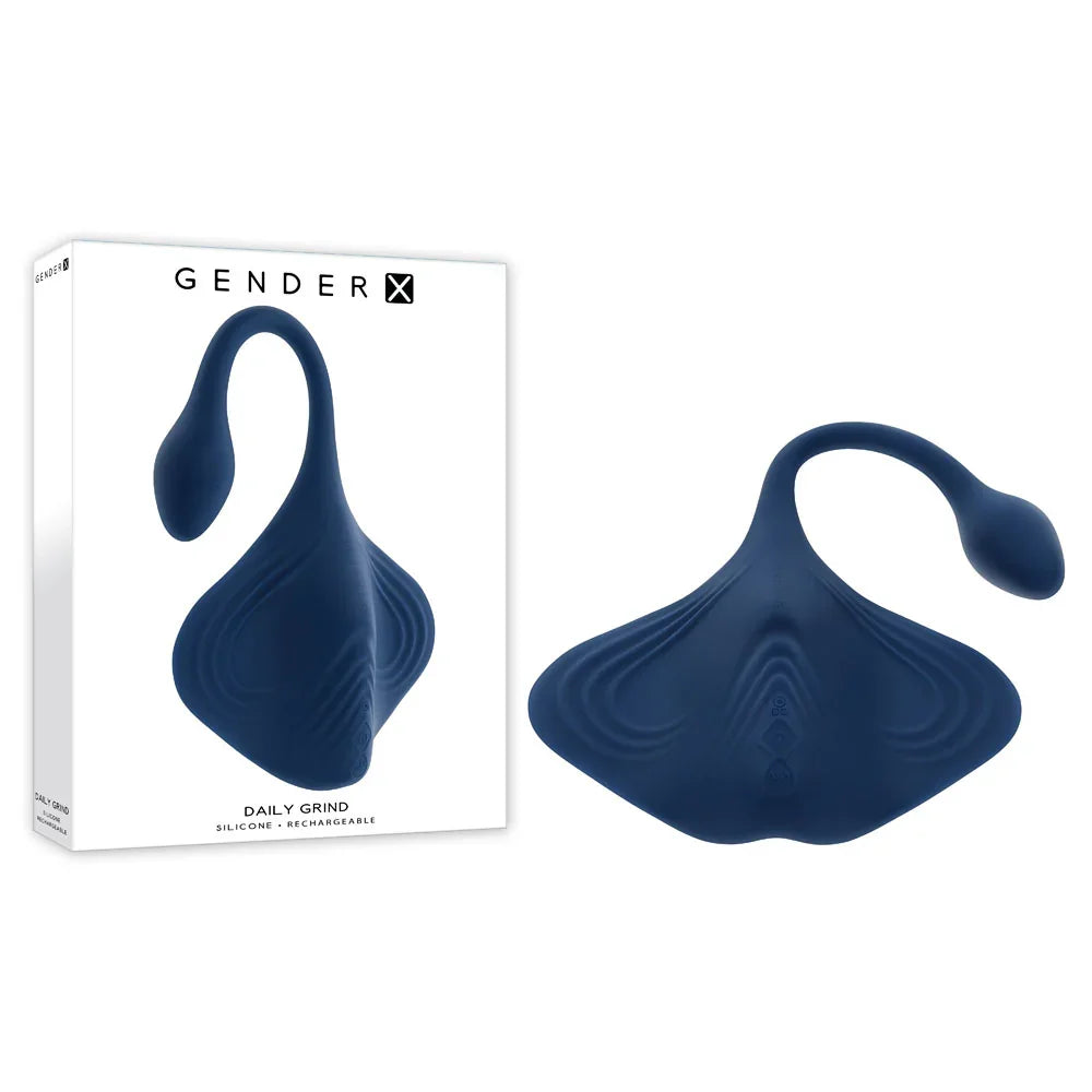 Gender X DAILY GRIND - USB Rechargeable Grinding Pad with Anal Plug - Take A Peek