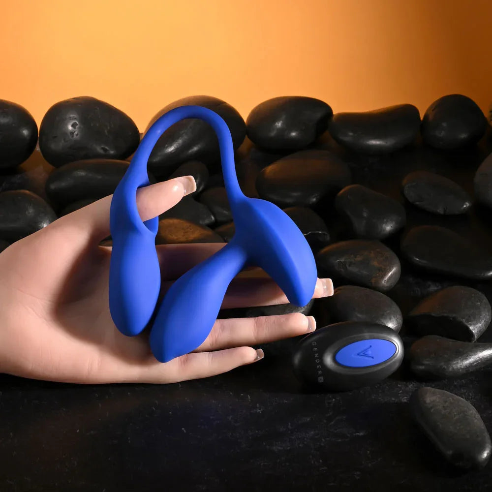 Gender X BACK FOR MORE - Dual USB Rechargeable Dual Stimulator with Wireless Remote - Take A Peek