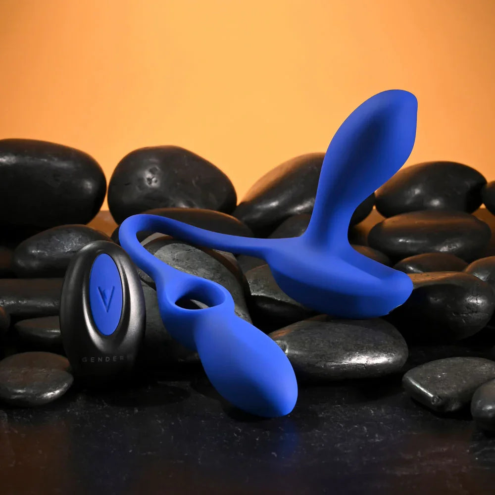 Gender X BACK FOR MORE - Dual USB Rechargeable Dual Stimulator with Wireless Remote - Take A Peek
