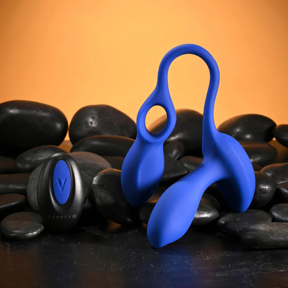 Gender X BACK FOR MORE - Dual USB Rechargeable Dual Stimulator with Wireless Remote - Take A Peek