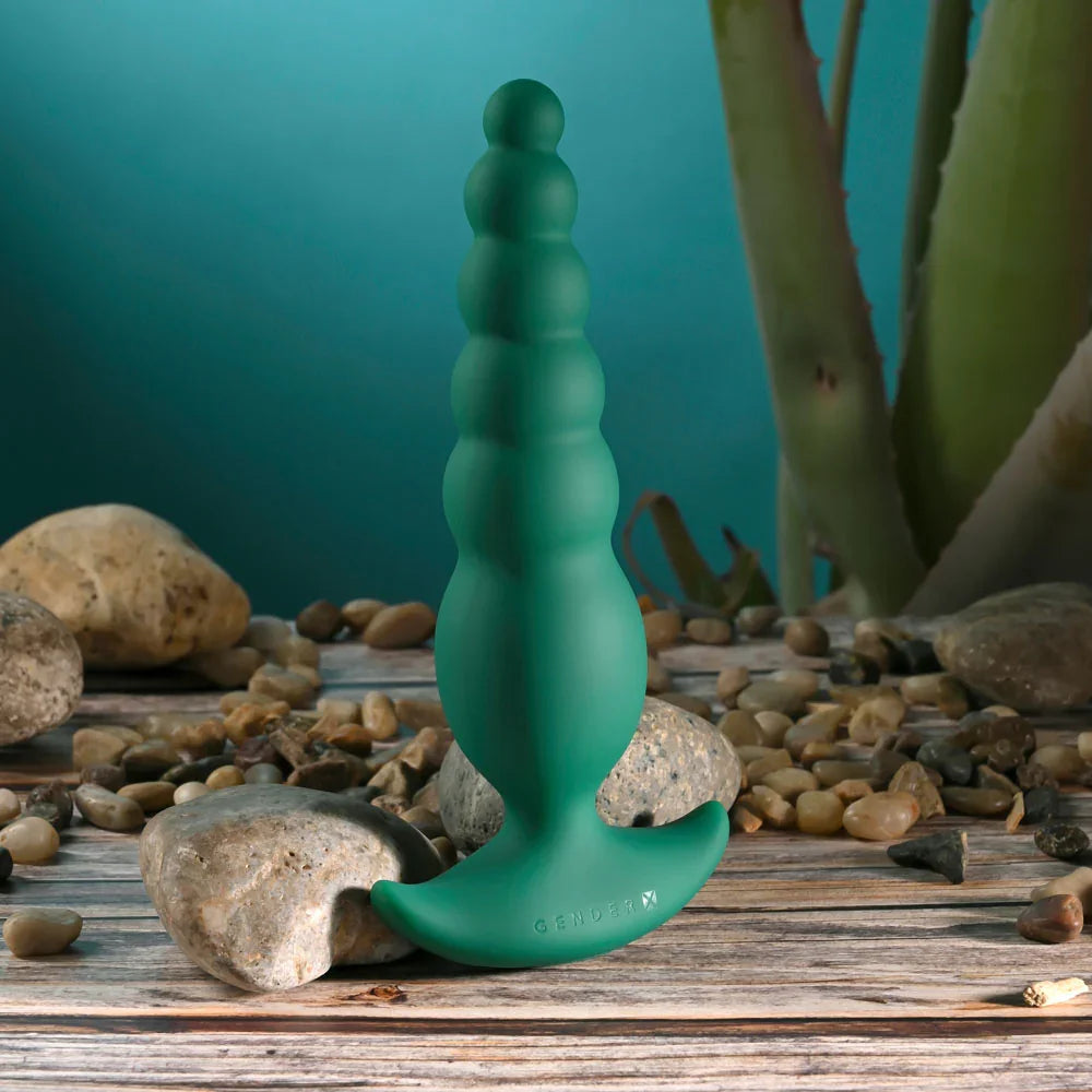 Gender X THE RATTLER - 17 cm USB Rechargeable Vibrating and Twirling Anal Plug - Take A Peek