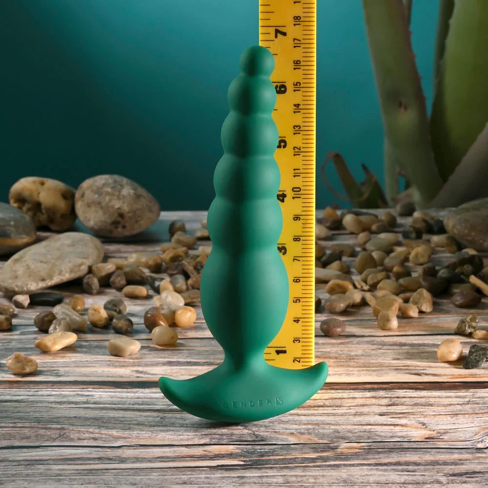Gender X THE RATTLER - 17 cm USB Rechargeable Vibrating and Twirling Anal Plug - Take A Peek