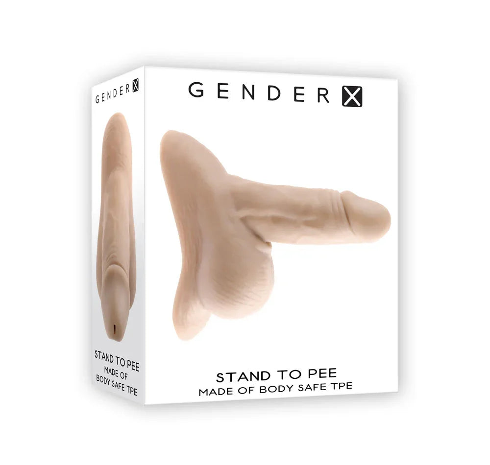 Gender X STAND TO PEE - Light - Realistic Stand-To-Pee Funnel - Take A Peek