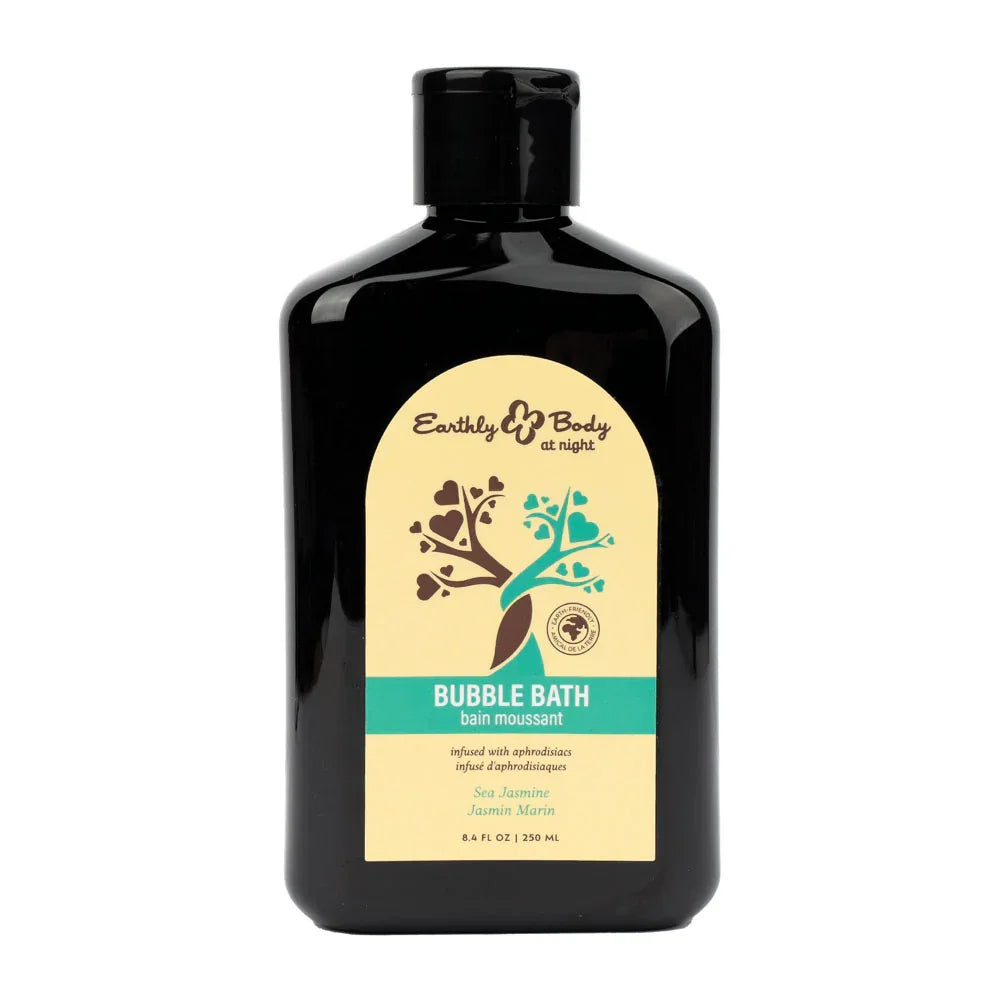EB Hemp Seed Bubble Bath SEA JASMINE - 250 ml - Sea Jasmine Scented Bubble Bath - 250 ml Bottle - Take A Peek