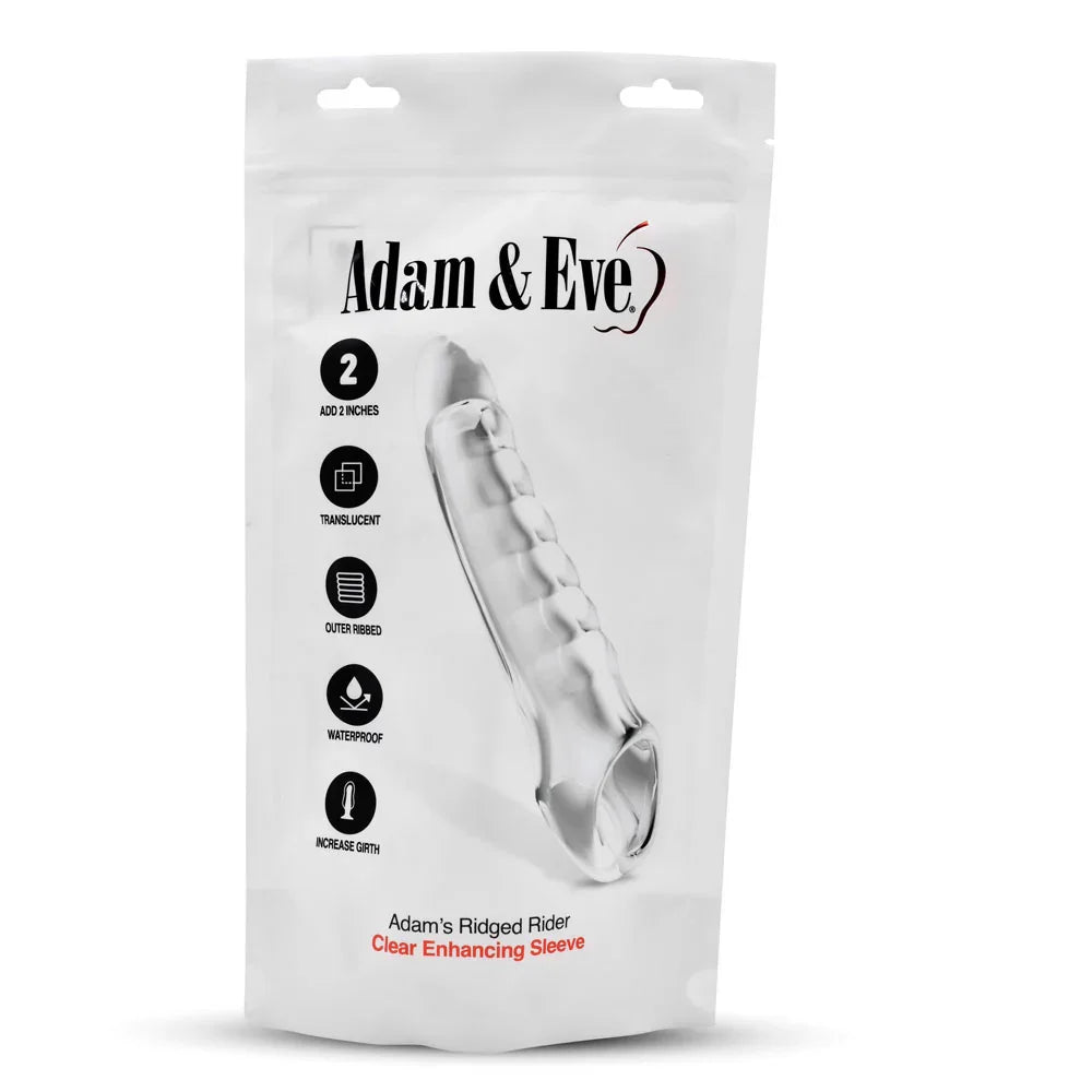 Adam & Eve Ridged Rider - Take A Peek