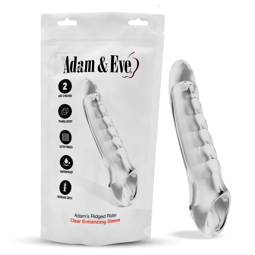 Adam & Eve Ridged Rider - Take A Peek