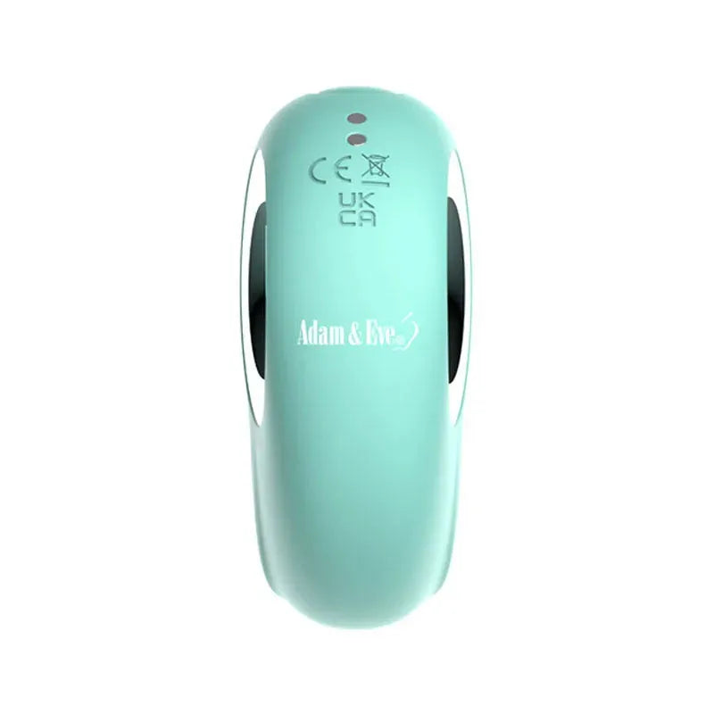 Adam & Eve CURVY CUTIE PLEASURE COMBO - Teal USB Rechargeable Tapping Stimulator - Take A Peek