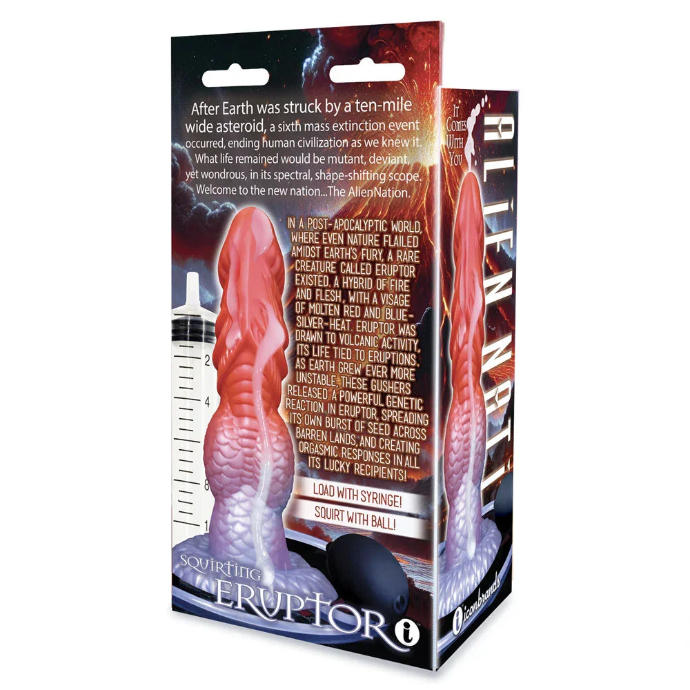 Alien Nation - Eruptor - 22.9 cm Squirting Fantasy Dildo - Take A Peek