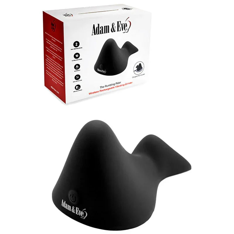 Adam & Eve THE RUMBLING RIDER - Rechargeable Vibrating Grinder Pad - Take A Peek
