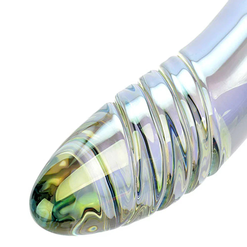Adam & Eve FAIRY WAND - 22 cm Glass Dildo - Take A Peek