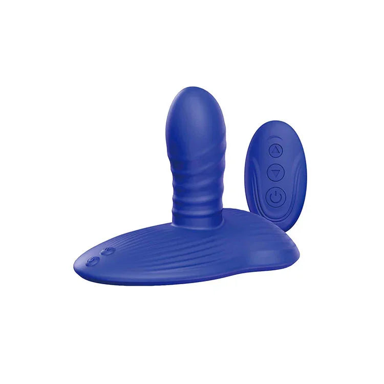 Adam & Eve THE MIDNGHT RIDER - USB Rechargeable Thrusting Vibrating Grinder with Remote Control - Take A Peek