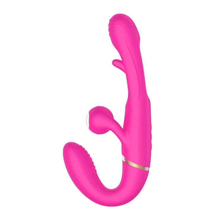 Adam & Eve ORGAZ-OHH-MATIC - 23.5 cm USB Rechargeable Strapless Strap-On with Remote - Take A Peek