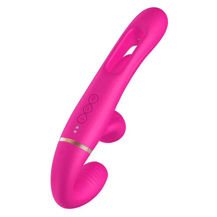 Adam & Eve ORGAZ-OHH-MATIC - 23.5 cm USB Rechargeable Strapless Strap-On with Remote - Take A Peek