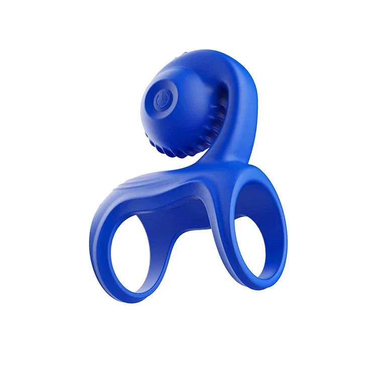 Adam & Eve ROCKIN & ROLLIN SNAIL - USB Rechargeable Vibrating Couples Cage - Take A Peek