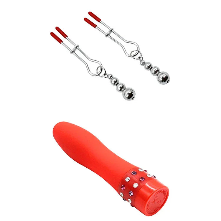Adam & Eve SENSUAL SCARLET NIGHTS - Black/ Couples Bondage Kit - Set of 10 Pieces - Take A Peek
