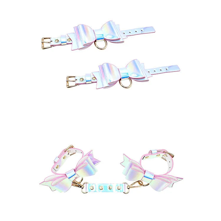Adam & Eve THE FAIRY Bondage Set - Iridescent Bondage Kit - Set of 5 Pieces - Take A Peek