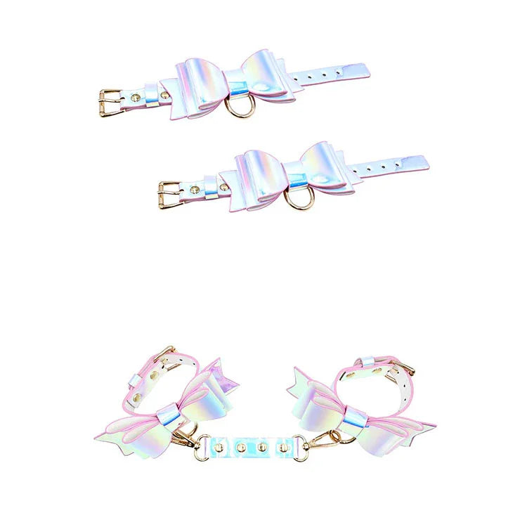 Adam & Eve THE FAIRY Bondage Set - Iridescent Bondage Kit - Set of 5 Pieces - Take A Peek