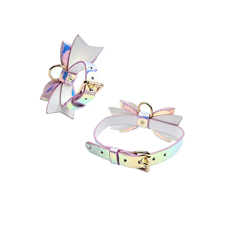 Adam & Eve THE FAIRY Bondage Set - Iridescent Bondage Kit - Set of 5 Pieces - Take A Peek