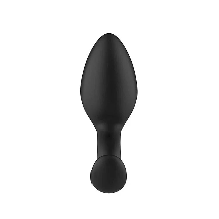 Adam & Eve OMEGA Vibrating Plug - 10 cm USB Rechargeable Vibrating Butt Plug with Remote - Take A Peek