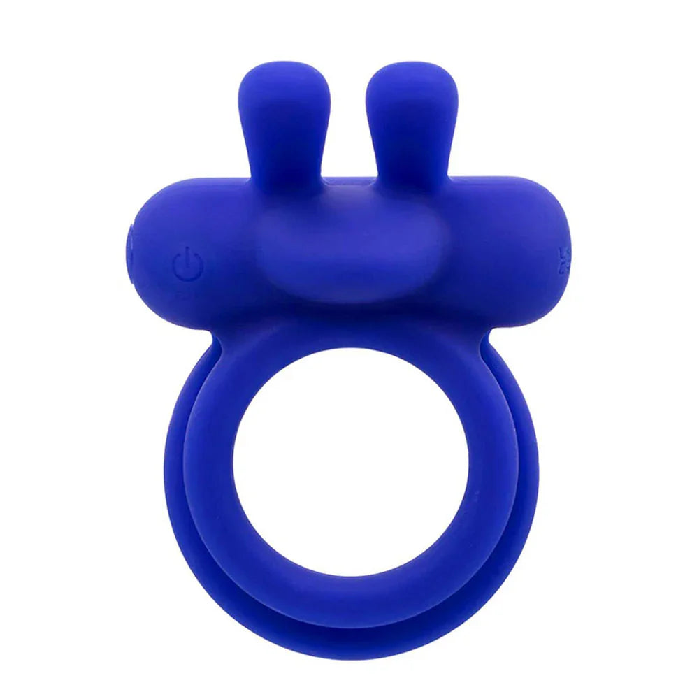 Adam & Eve ROCKIN RABBIT 2.0 - USB Rechargeable Vibrating Cock Ring with Wireless Remote - Take A Peek