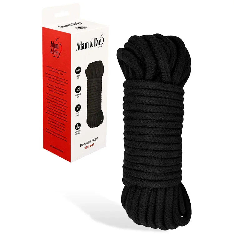 Adam & Eve BONDAGE ROPE - 9 metre (30 feet) - Bondage Rope - 9 metre Length - Take A Peek