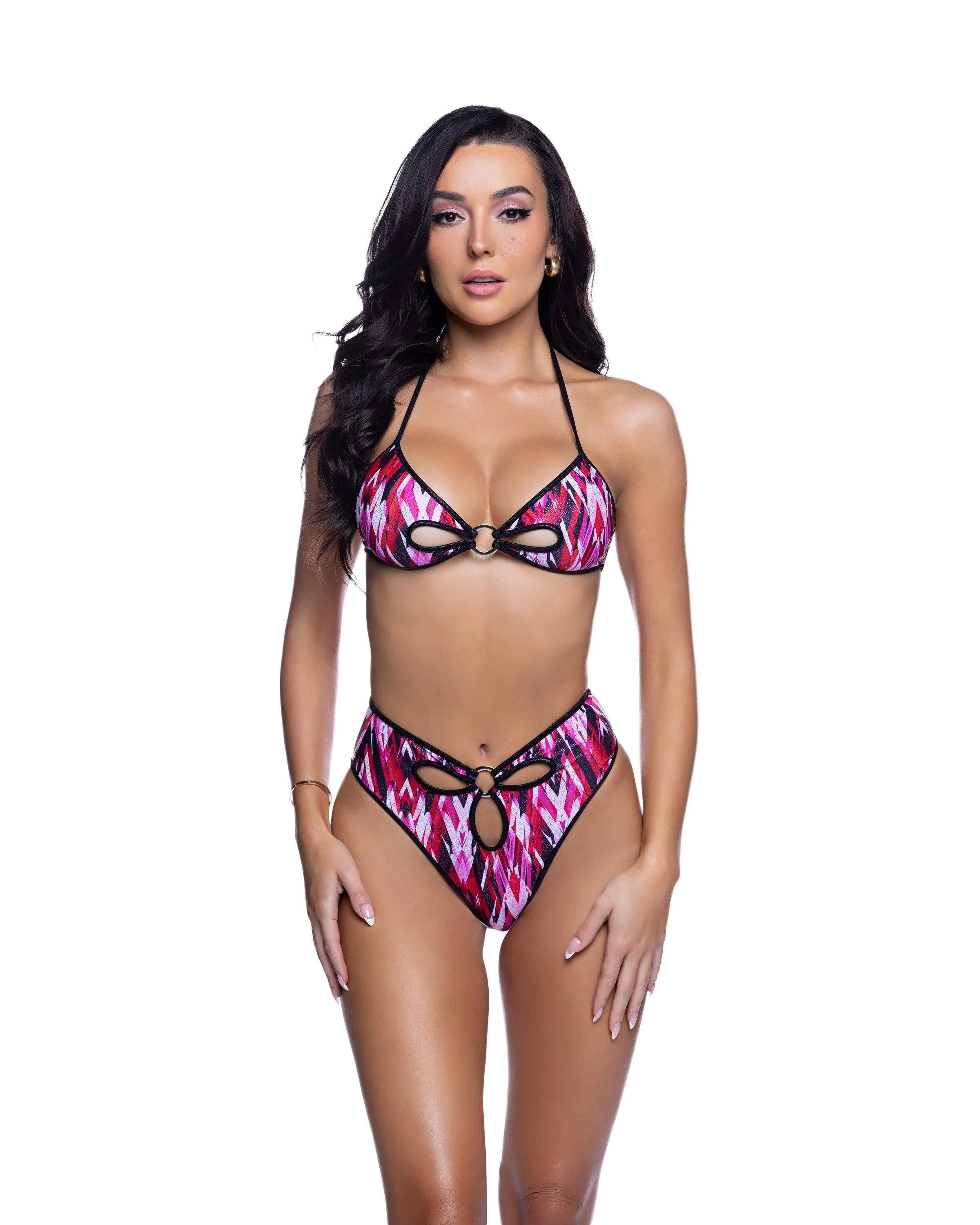 JR279 - Ring Top & Short Set - Take A Peek