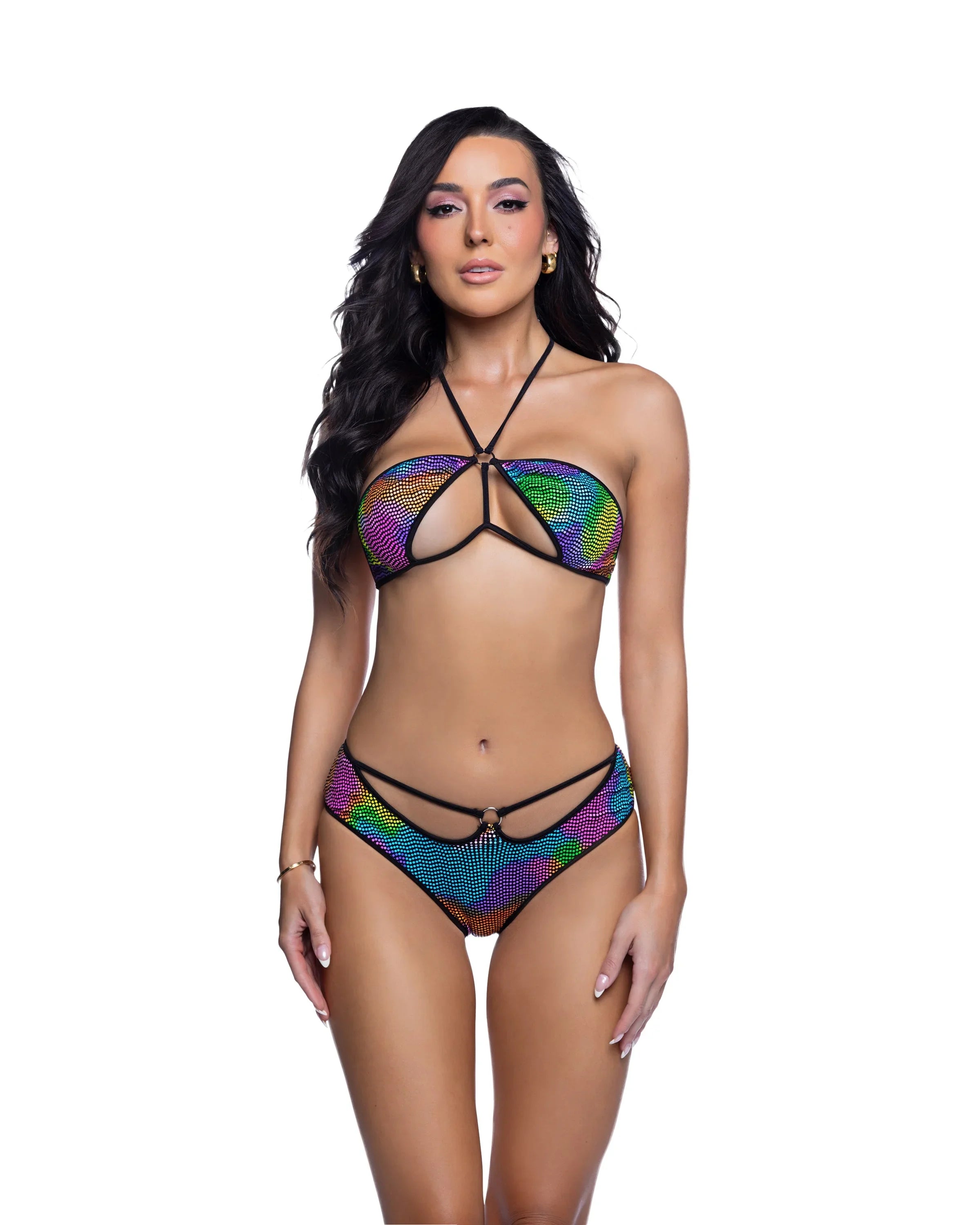 JR292 - Ring Top & Short Set - Take A Peek