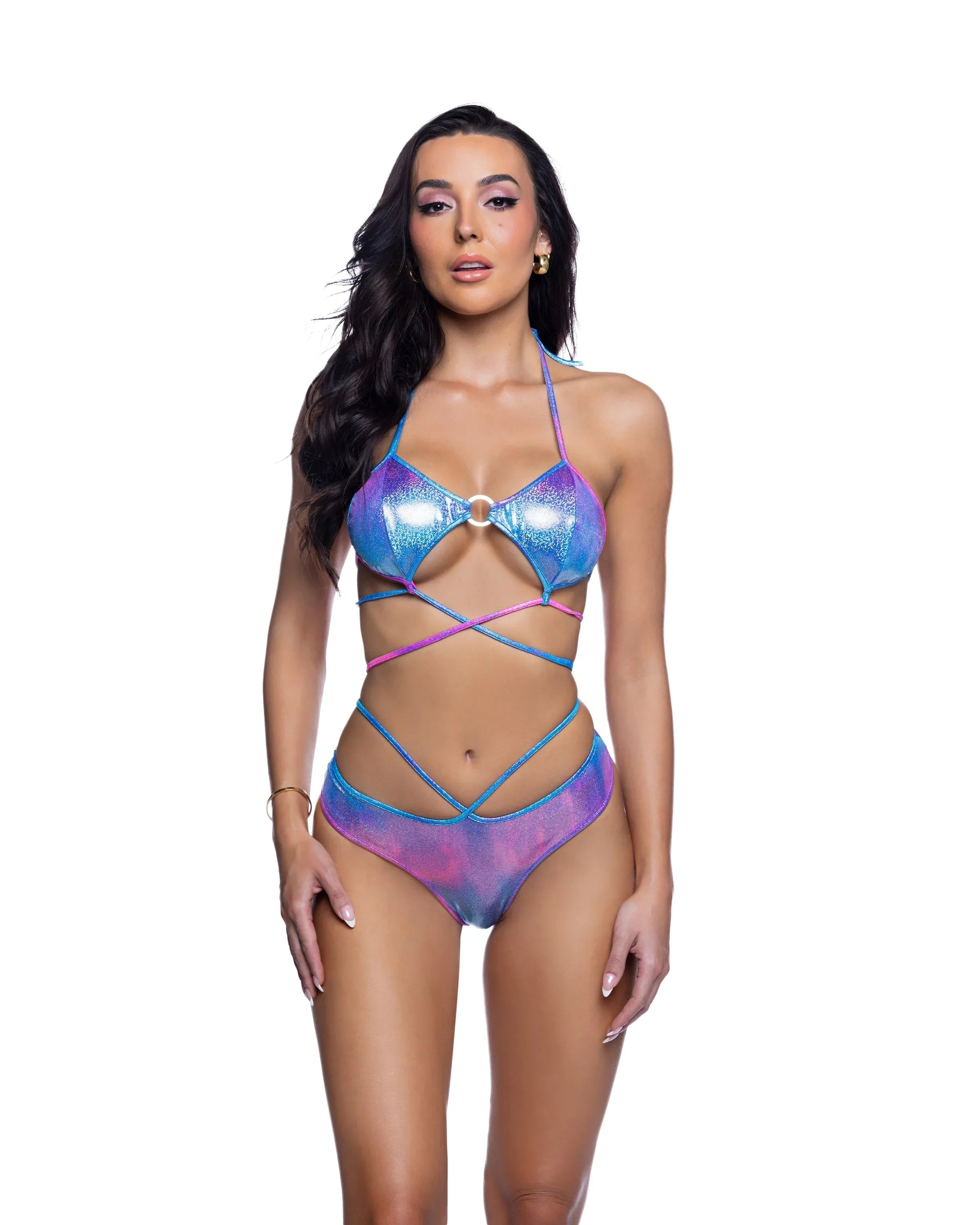 JR300 - Ring Top & Short Set - Take A Peek