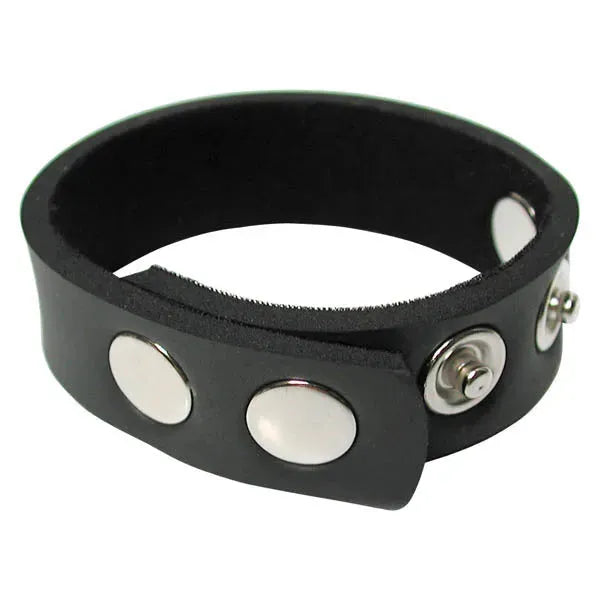 KinkLab 5-Snap Neoprene Cock Ring - Take A Peek